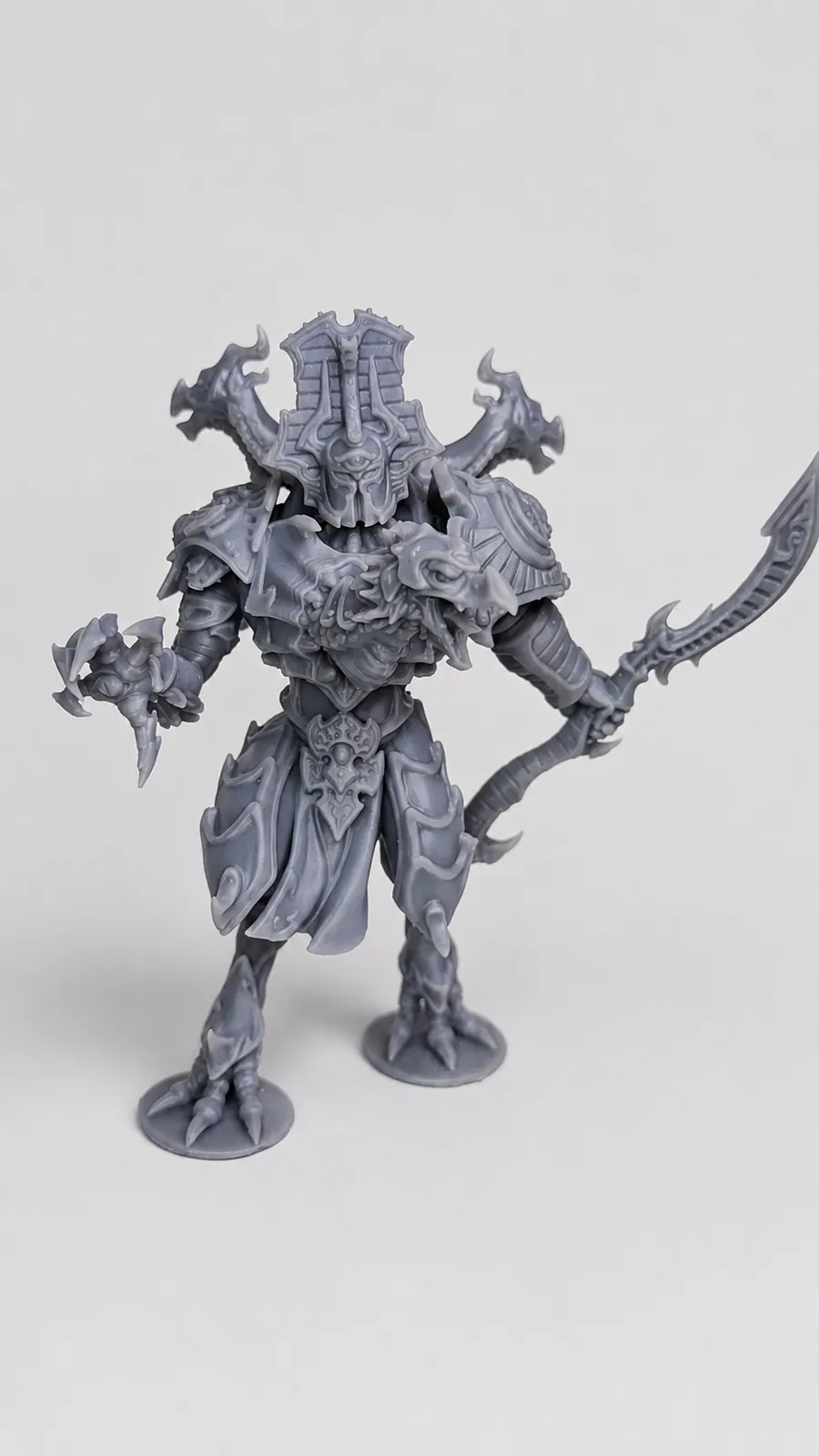 Detailní 3D tištěná figurka