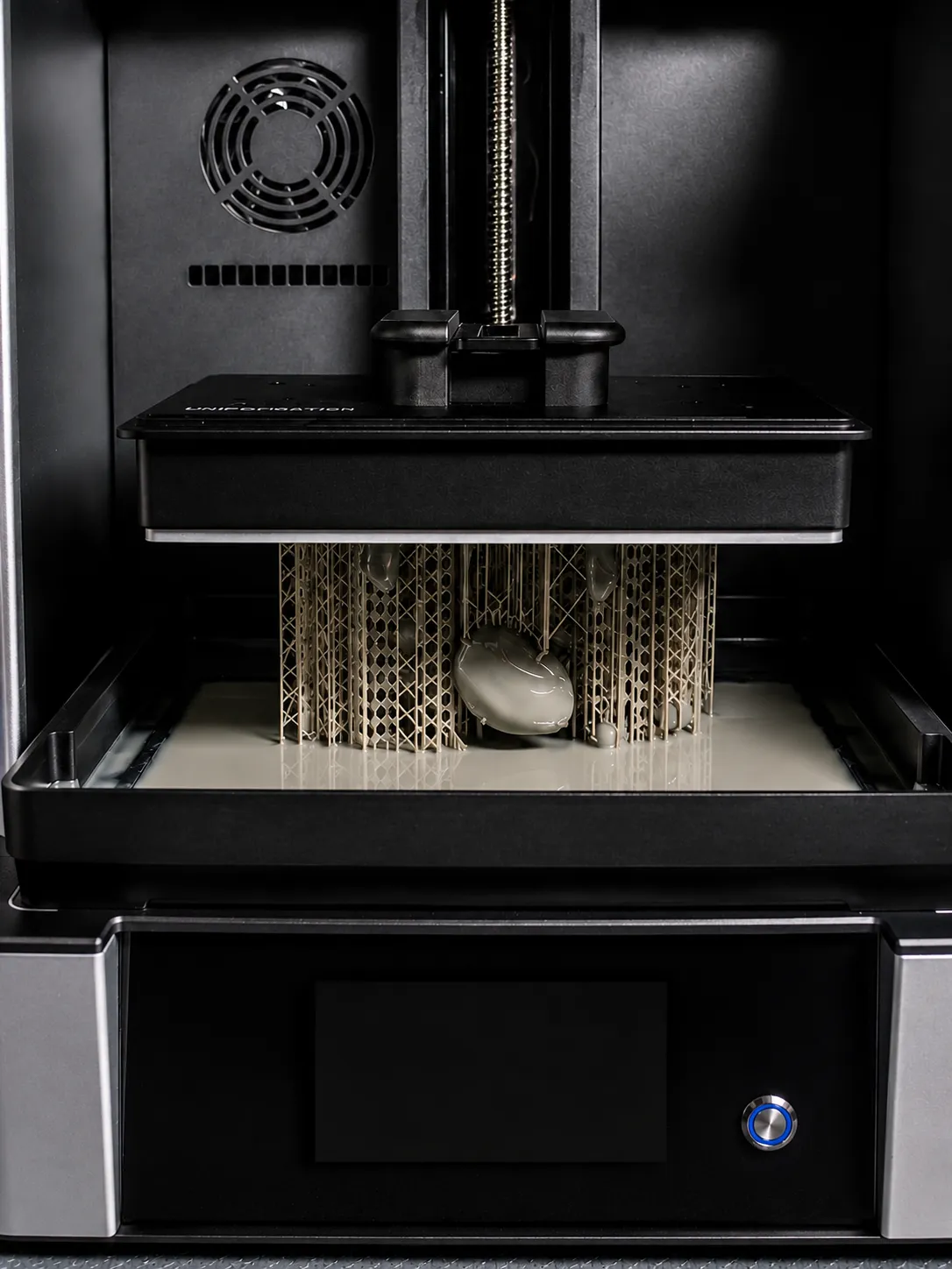 Ukázka 3D tisku z resinu (SLA)